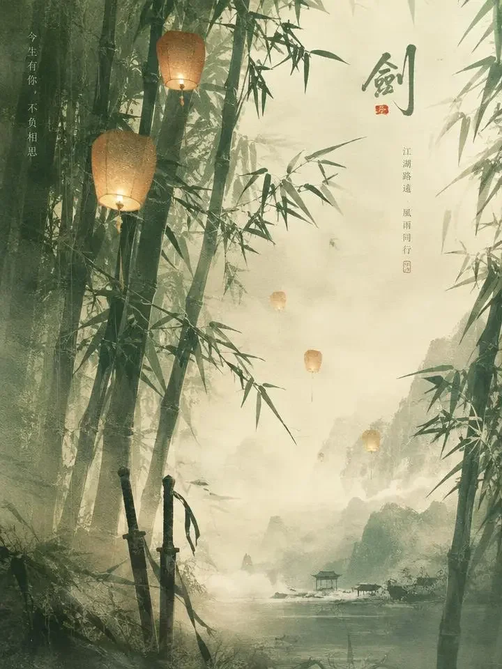 竹影江湖 - 黄果短剧小众剧场古风奇缘类封面
